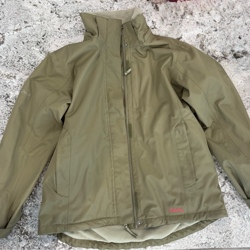 New Olive Green Cabela’s Outdoor Jacket